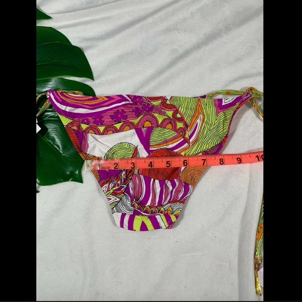 NWT Trina Turk Amazonia Tie Hipster Bikini Bottoms‎